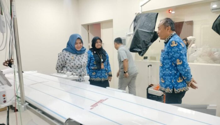 Wabup Madina Cek Kesiapan CT Scan RSUD Panyabungan