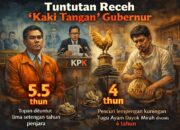 Tuntutan Receh “Kaki Tangan” Gubernur