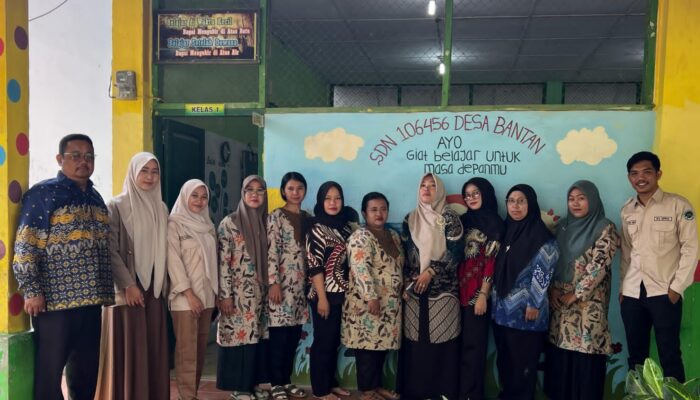 Edukasi Gizi MBG, Tim SPPG Bantan Kunjungi SDN 106456