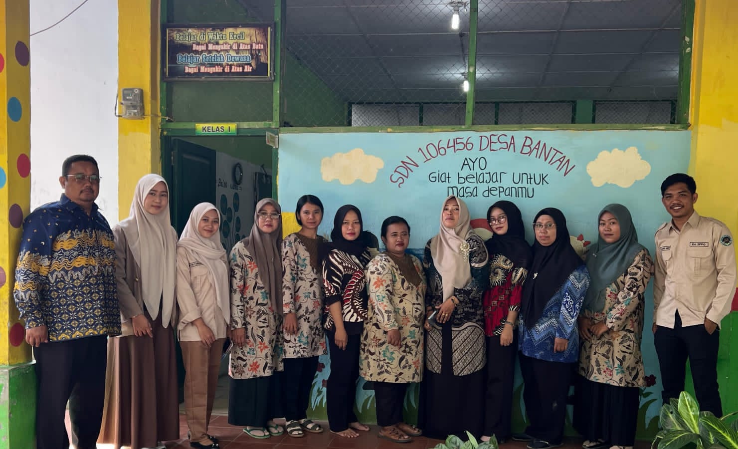Edukasi Gizi MBG, Tim SPPG Bantan Kunjungi SDN 106456