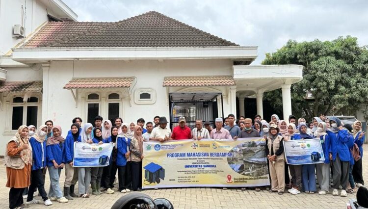 Mahasiswa dan Dosen Universitas Samudra Hadirkan Teknologi Penjernih Air Mobile untuk Korban Banjir Tamiang
