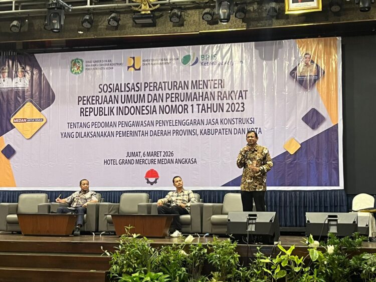 Sosialisasi Permen PUPR No.1 Tahun 2023, Balai Jasa Konstruksi Wilayah I Aceh Tekankan Pengawasan Penyelenggaraan