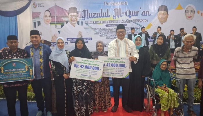 Peringatan Nuzulul Qur’an, Bupati Deliserdang Ajak Masyarakat Amalkan Nilai-Nilai Al-Qur’an