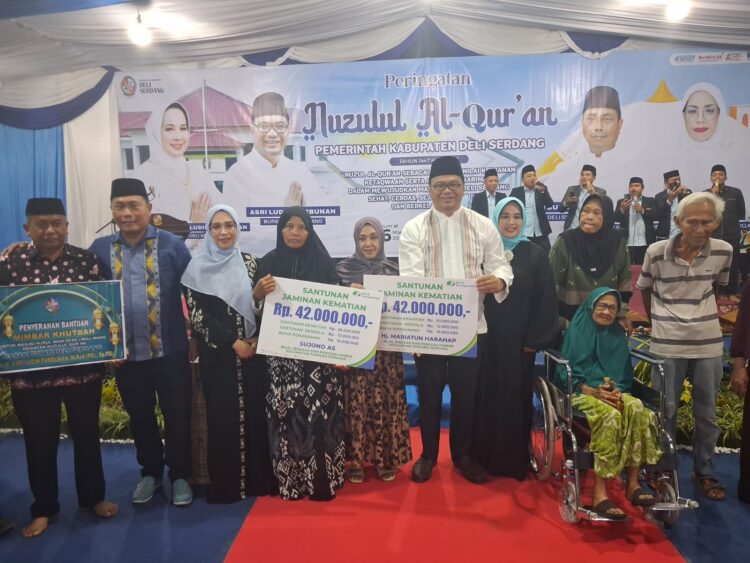 Peringatan Nuzulul Qur’an, Bupati Deliserdang Ajak Masyarakat Amalkan Nilai-Nilai Al-Qur’an