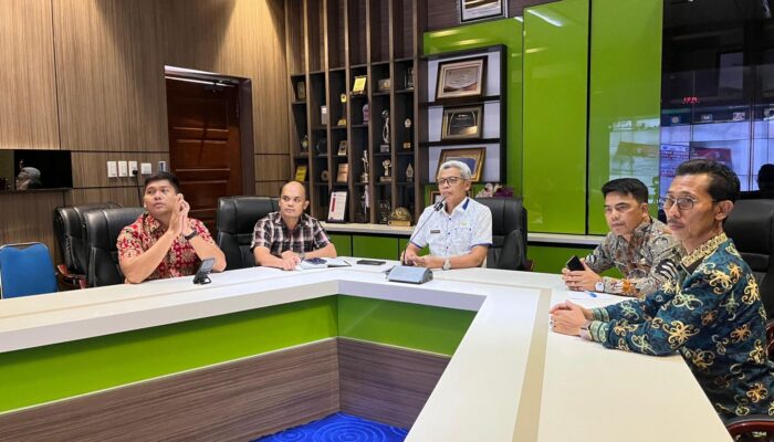 Pemko Binjai Ikuti Rakor Penyerahan Bantuan Kemensos bagi Korban Bencana Hidrometeorologi