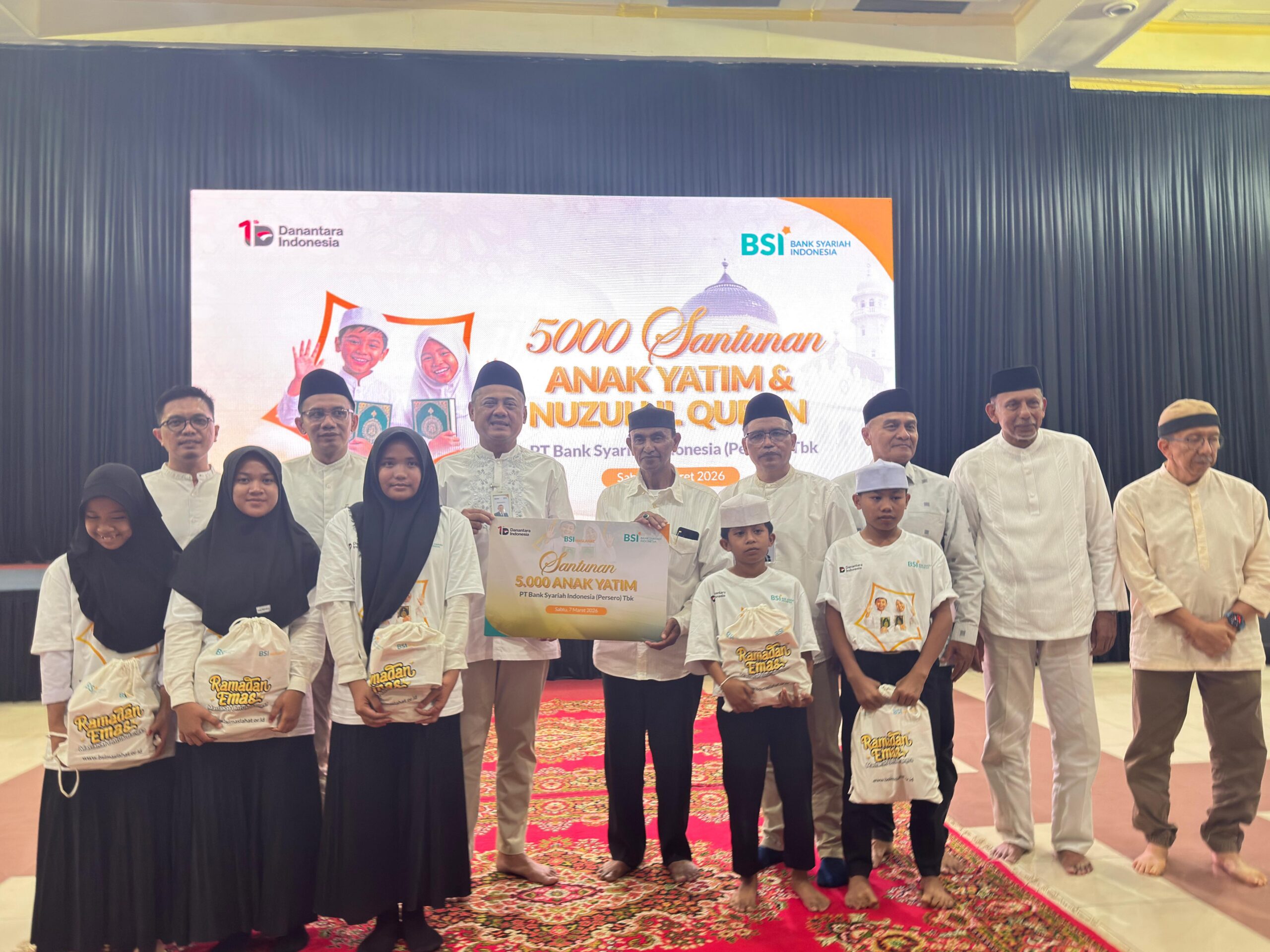 BSI Berbagi: 5.000 Anak Yatim Terima Santunan Serentak Di Seluruh Indonesia