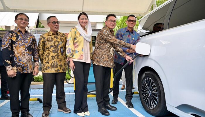 Kolaborasi PLN Dan Kementerian Perdagangan Hadirkan SPKLU Ultra Fast Charging