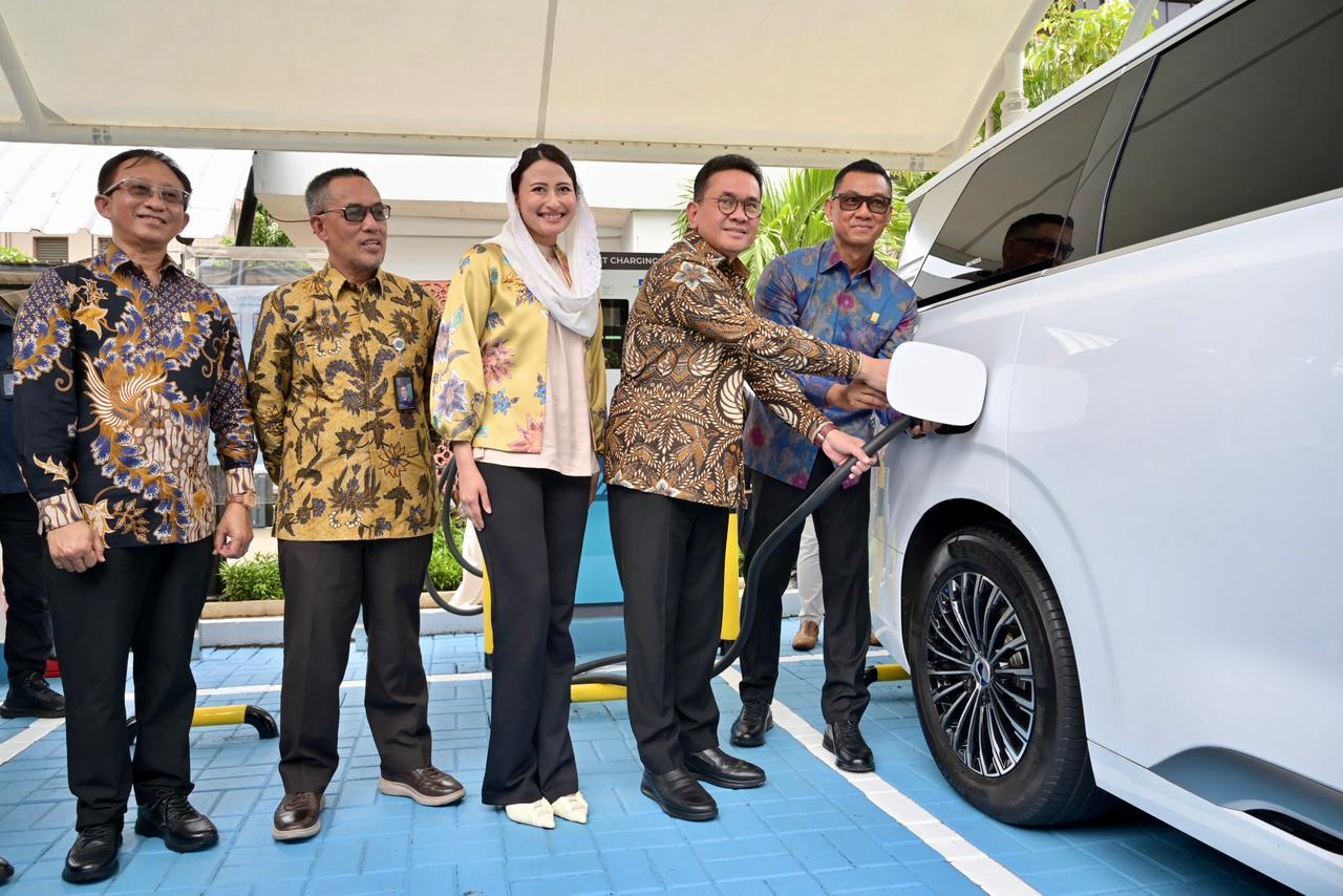 Kolaborasi PLN Dan Kementerian Perdagangan Hadirkan SPKLU Ultra Fast Charging