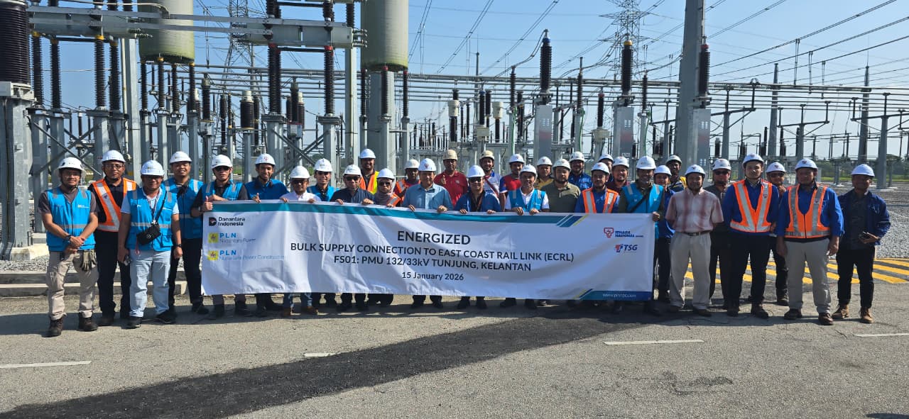 Proyek Elektrifikasi Jalur Kereta Malaysia Rampung, PLN Group Perkuat Reputasi Internasional