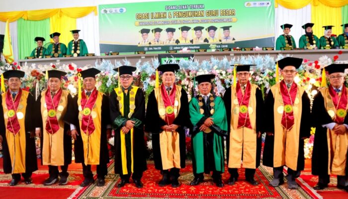 Tujuh Dosen UIN Syahada Padangsidimpuan Dikukuhkan Jadi Guru Besar