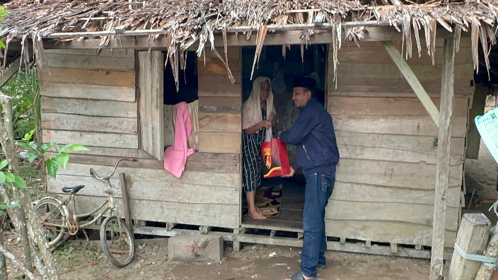 Sat Reskrim Polres Abdya Hadirkan Wajah Humanis Polri Di Bulan Ramadan