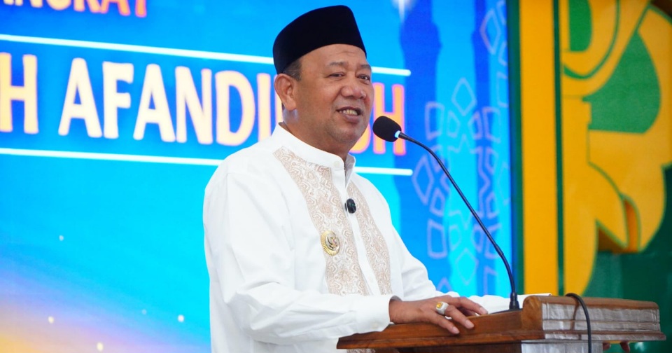 Bupati Syah Afandin Imbau Masyarakat Langkat Tidak Panic Buying