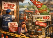 Hampir 500 Dapur MBG Disetop Sementara di Sumatera, Sumut 252, Aceh 76 Dapur