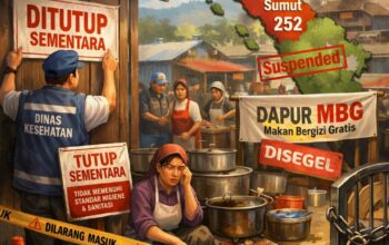 Hampir 500 Dapur MBG Disetop Sementara di Sumatera, Sumut 252, Aceh 76 Dapur