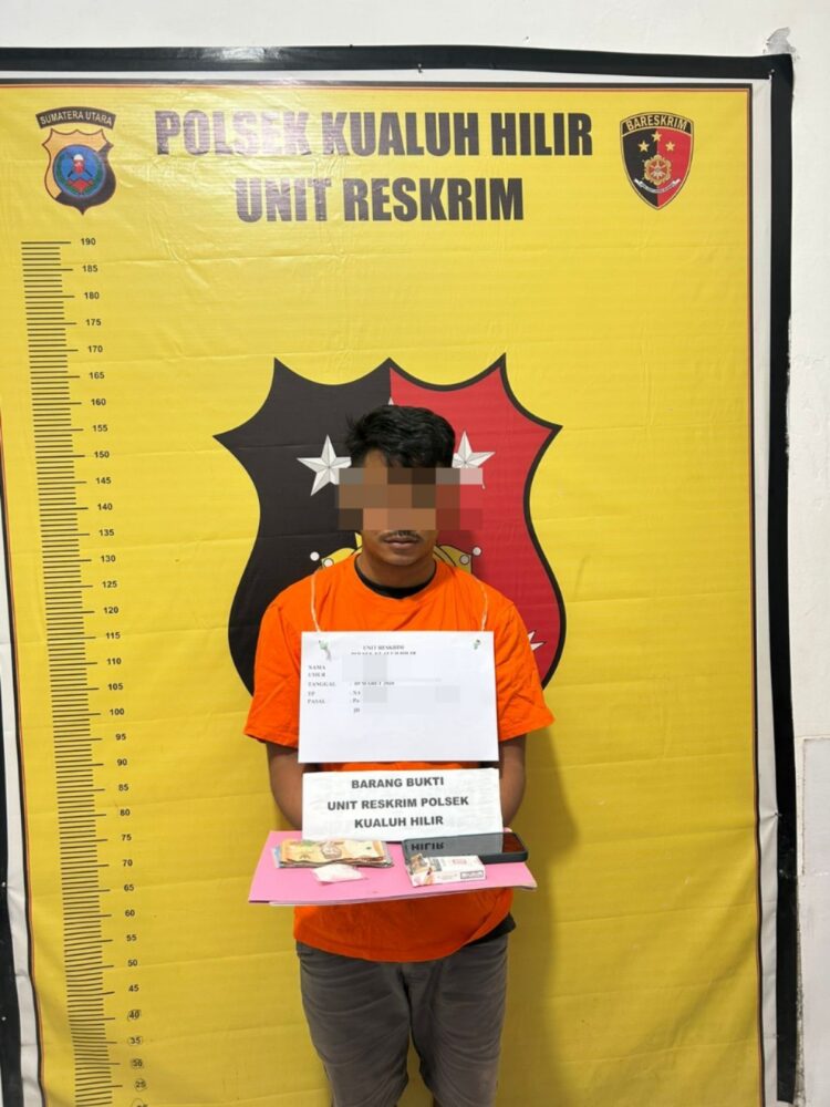 Polsek Kualuh Hilir Ungkap Kasus Sabu 10,16 Gram di Simandulang
