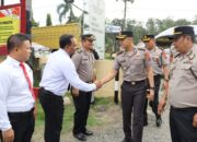 Kapolres Labuhanbatu Cek Kesiapan Polsek Aek Natas dan Marbau di Bulan Suci Ramadhan