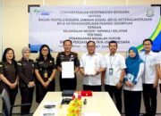 BPJS Ketenagakerjaan Padangsidimpuan Dan Kejari Tapanuli Selatan Teken MoU