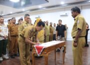 Penandatanganan Perjanjian Kinerja, Wali Kota Binjai Dorong Inovasi dan Efisiensi OPD