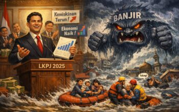 LKPJ Rico: Kemiskinan Turun, Tantrum Banjir Naik
