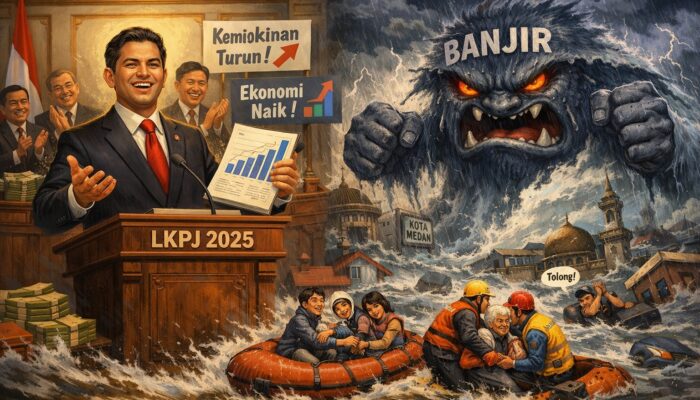 LKPJ Rico: Kemiskinan Turun, Tantrum Banjir Naik