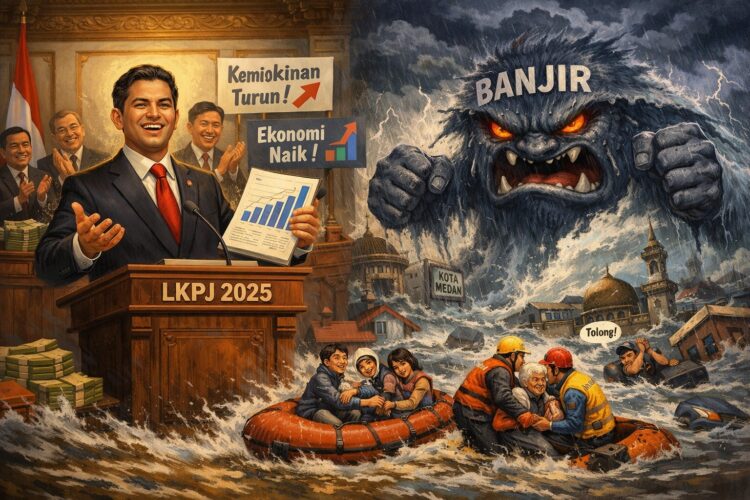 LKPJ Rico: Kemiskinan Turun, Tantrum Banjir Naik