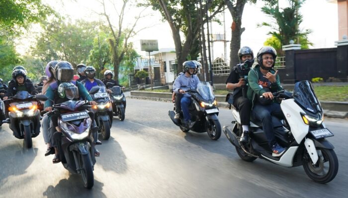 Fitur Yamaha NMAX Turbo Bikin Kagum Peserta Bukber Awak Media Dan Komunitas