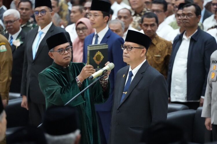 Prof Mirza Tabrani Resmi Dilantik sebagai Rektor USK 2026–2031