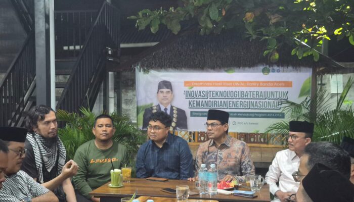 Peneliti UIN Ar-Raniry Kembangkan Material Baterai Ramah Lingkungan