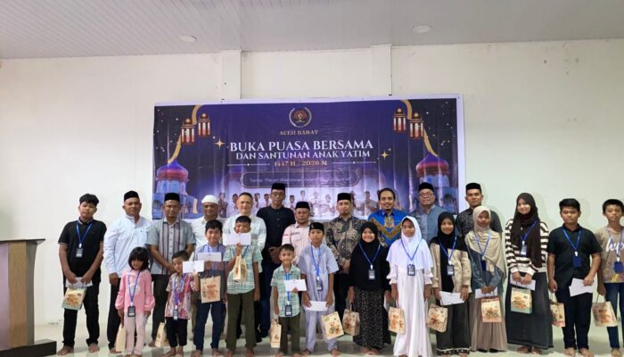Perkuat Sinergi Dengan Mitra, PWI Aceh Barat Gelar Buka Puasa Bersama dan Santuni Anak Yatim