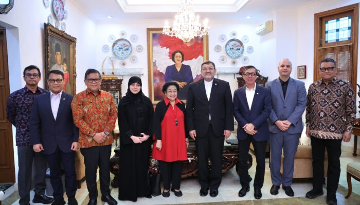 Terima Dubes Iran,, Megawati Sampaikan Selamat Atas Penunjukan Mojtaba Khamenei