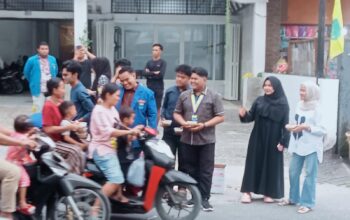 PMII Deliserdang Bagikan Ratusan Takjil dan Santuni Anak Yatim serta Kaum Dhuafa