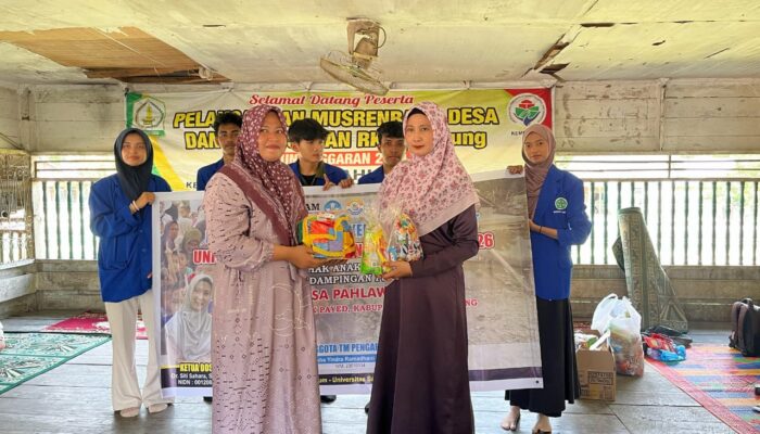 Warna-Warni Harapan Anak Korban Banjir di Desa Pahlawan