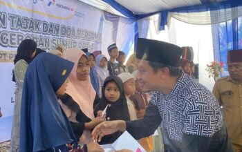 Wujud Syukur Tajak Sumur PPT-A1, PEP Pangkalansusu Santuni Ratusan Anak Yatim