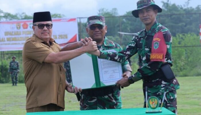 TMMD Kodim 0116/Nagan Raya Tuntas 100 Persen, Kapok Sahli Pangdam IM Tutup TMMD Ke-127