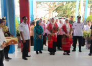 PKK Deliserdang Go To School di SMK Negeri 1 Pantai Labu, Ny Jelita Asri Ludin Tambunan: Pelajar Harus Jauhi Narkoba