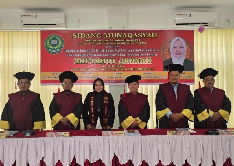 Miftahul Jannah, Raih Gelar Magister IAIN Dari Bilik Tenda Pengungsian Di Tamiang