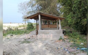 Akses Wisata Pantai Lubuk Saban Indah Tertutup Pondok, Pengelola Desak Penegasan Tapal Batas Desa