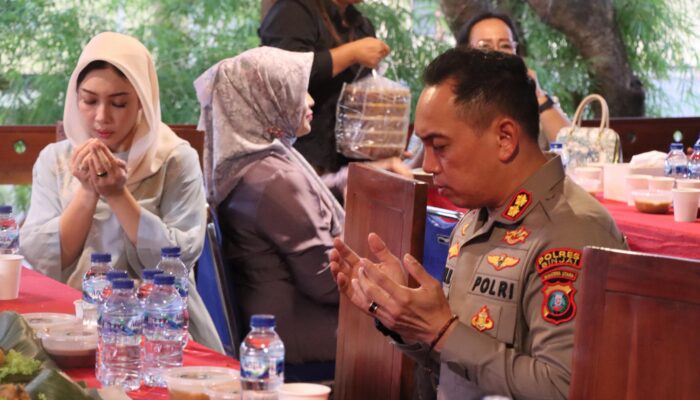 Kapolres Binjai Buka Puasa Bersama PJU Jelang Pergeseran Pasukan Ops Ketupat Toba 2026