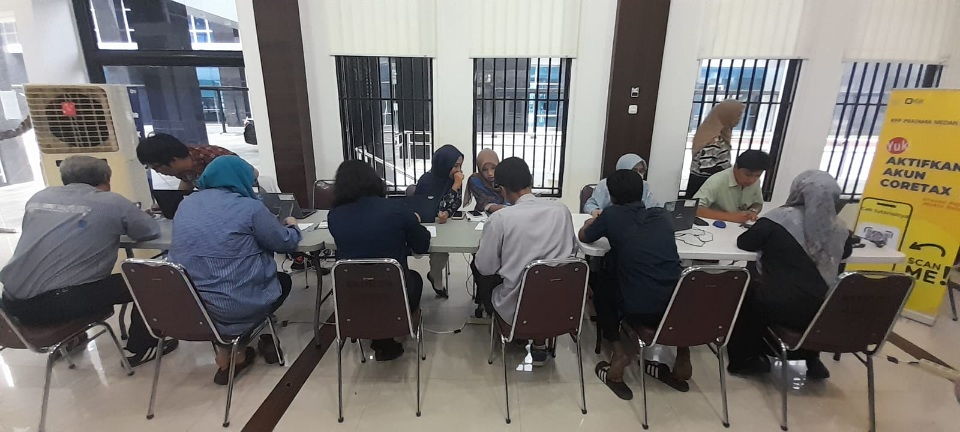 Pojok Pajak USU Buka Layanan SPT PPh OP 2025 Lewat Coretax, Sivitas Akademika Antusias