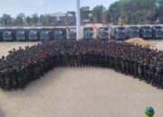 Dandim Aceh Tamiang Pimpin Apel Pelepasan Satgas Operasi Pemulihan Pascabencana