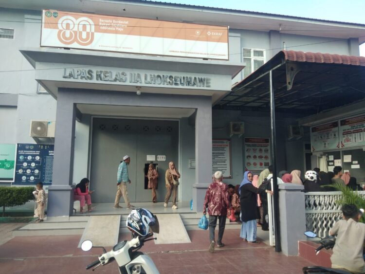 Lapas Lhokseumawe Panik, Napi Berhasil Panjat Dinding dan Coba Kabur