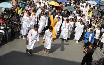 Jalan Salib Akan Warnai Paskah di Pematangsiantar, Monumen Raja Sang Naualuh Damanik jadi Titik Awal