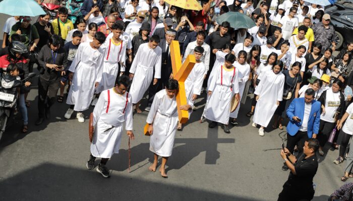 Jalan Salib Akan Warnai Paskah di Pematangsiantar, Monumen Raja Sang Naualuh Damanik jadi Titik Awal
