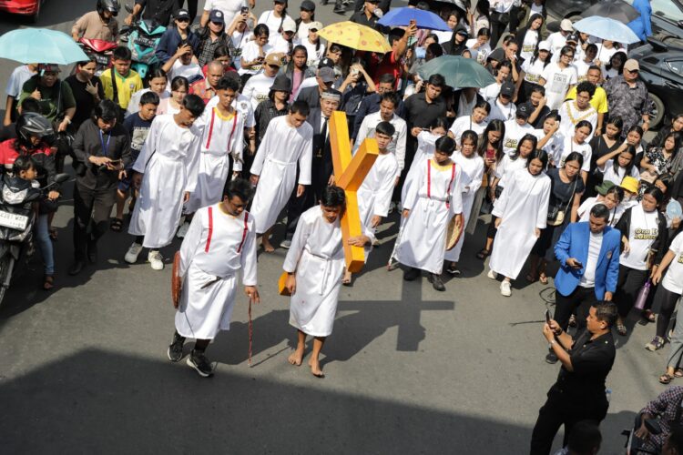 Jalan Salib Akan Warnai Paskah di Pematangsiantar, Monumen Raja Sang Naualuh Damanik jadi Titik Awal