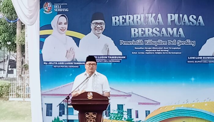 Buka Puasa Bersama di Rumah Dinas, Bupati Deliserdang: Camat dan Kepala Desa Harus Aktif Sampaikan Program Prioritas