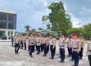 Kapolres Pakpak Bharat Pimpin Apel Gelar Pasukan Ketupat Toba 2026