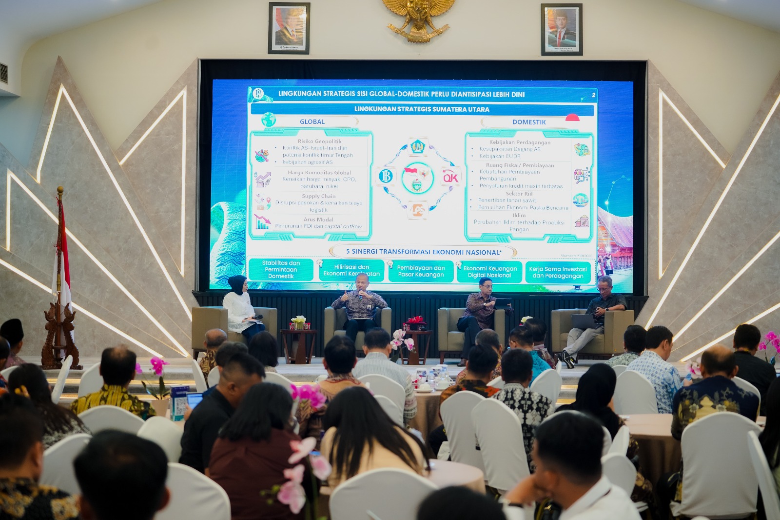 Forum North Sumatra Economic Xceleration Talk Triwulan I 2026 Menyoroti Kolaborasi Dalam Mendorong Pertumbuhan Ekonomi di Sumut
