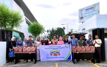 Wujud Kepedulian Sosial, BPJS Ketenagakerjaan Padangsidimpuan Adakan Employee Volunteering Berbagi Takjil