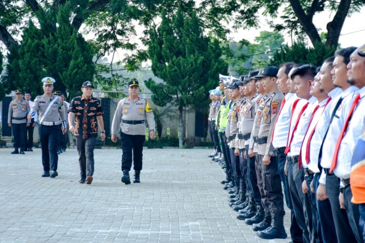 Wabup Sergai Cek Kesiapan Pasukan Operasi Ketupat Toba 2026