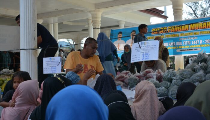 Jelang Lebaran, Pemko Langsa Buka Gerakan Pangan Murah